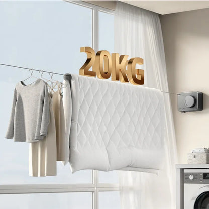Telescopic InvisiBowlifte Space Saving Clothes Drying Line | Bowlift