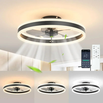 Skanto | Aura Silent LED Ceiling Fan Light