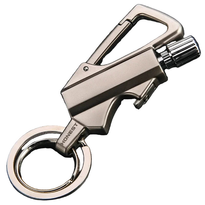 BowLift | FlareKey – Multifunction Keychain Lighter | Windproof Kerosene Lighter for Outdoor & Everyday Use