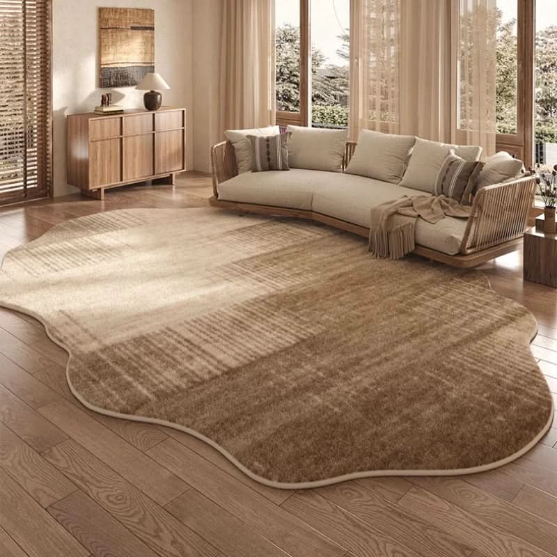 Skanto | Irregular Plush Washable Rug for Bedroom and Living Room