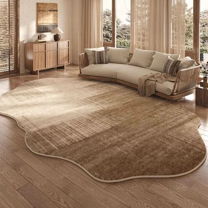 Skanto | Irregular Plush Washable Rug for Bedroom and Living Room