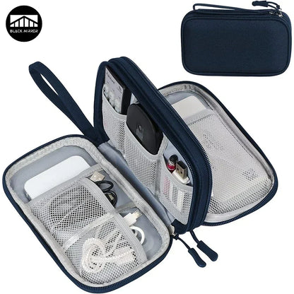 BowLift | TechPack | Electronic Organizer | Double Layer Design | Waterproof Oxford Fabric