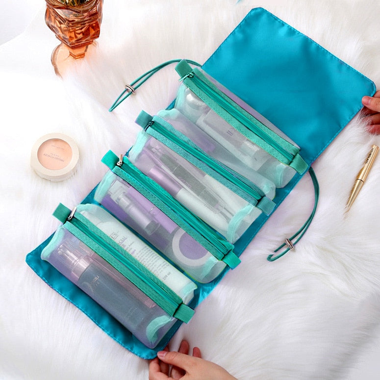 BowLift | Foldable Detachable Mesh Cosmetic Travel Bag