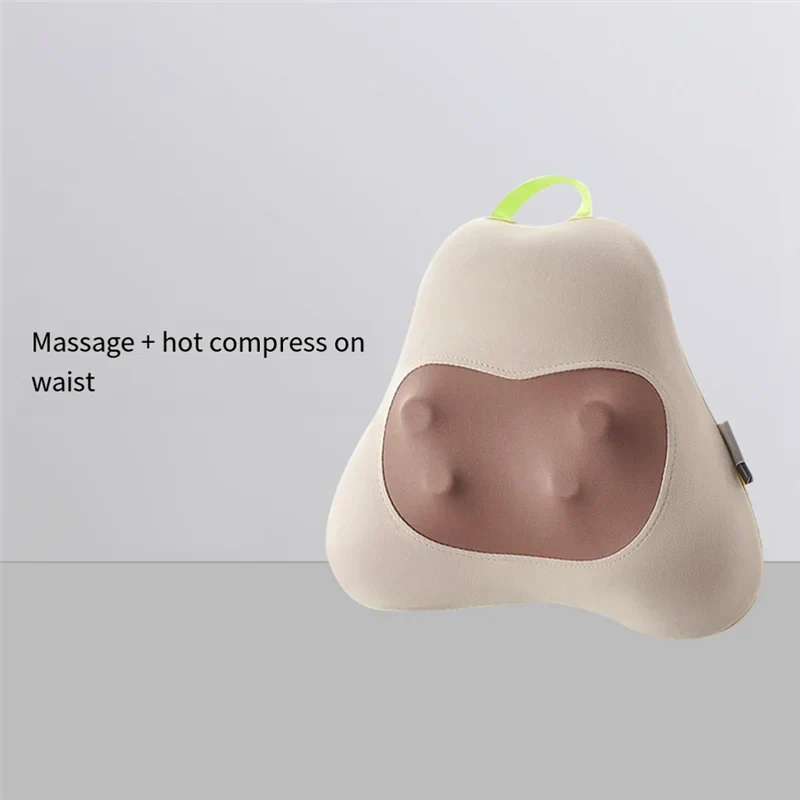 Ergonomic back support heated vibration massager | Karnz