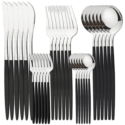 Skanto | RoyalMirror – Luxury Gold Cutlery Set