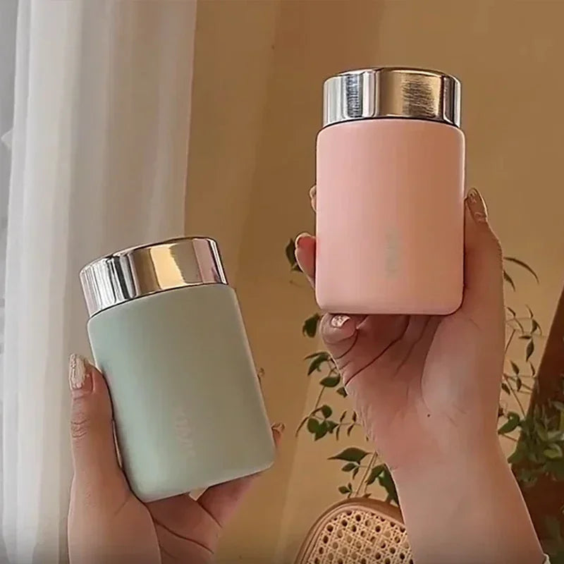 Skanto | 230ml Mini 316 Stainless Steel Portable Thermos - Pocket Vacuum Flask