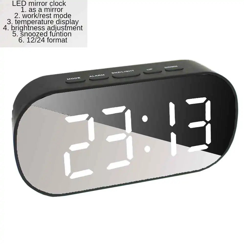 Skanto | Curved Screen Digital Alarm Clock