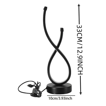 BowLift | Lumoara LED Table Lamp | Dimmable | 3 Light Colors | Modern Design
