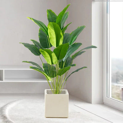 Frendorf | Ceramic Flowerpot with Metal Stand | Modern Minimalist Design