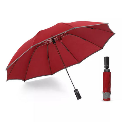 Skanto | Stay Dry and Stylish with Our Inverted Umbrella – Windproof, Foldable, and Reflective!