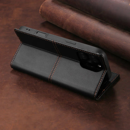 Sandsberg | RFID Flip Leather Samsung S25/S24/S23 Magnetic Wallet Case