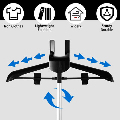 Skanto | Adjustable Telescopic Clothes Steamer Stand – Foldable and Portable