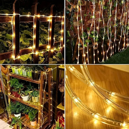 Solar Waterproof LED Rope Lights Bowlift