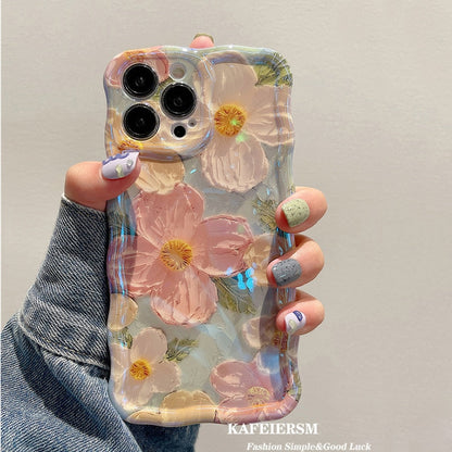 Skanto | Blossom Glow Floral Pattern iPhone Case