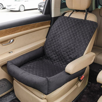 Karnz | Pawmodo Waterproof Dog Car Seat Cover | Portable Travel Bed for Car | Anti-Dirt | For Small & Medium Dogs