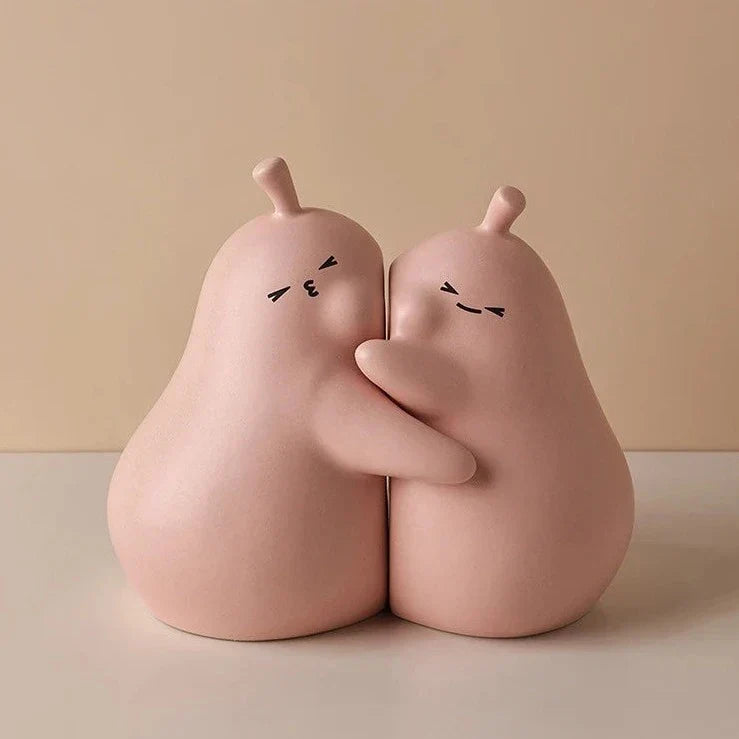 Hugging Pear Bookends | Bowlift