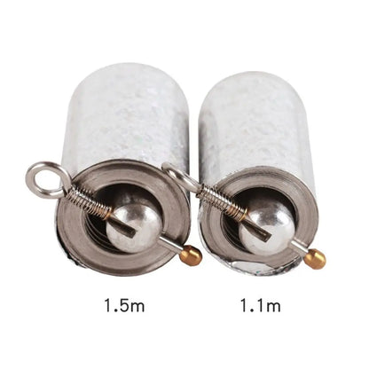 Portable telescopic self-defense baton