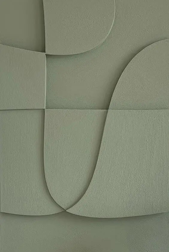Abstract Minimalist 3d Design Wall Art Fine Art Canvas Prints Pictures For Modern Apartment Living Room Dining Room Home Office Decor | Bowlift