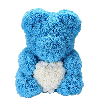 BowLift | Artificial Rose Flowers Teddy Bear