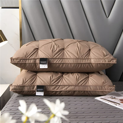 Hotel Pillow with Down Filling - Luxurious and Comfortable | Modern Design for Bedroom and Living Room | Skanto