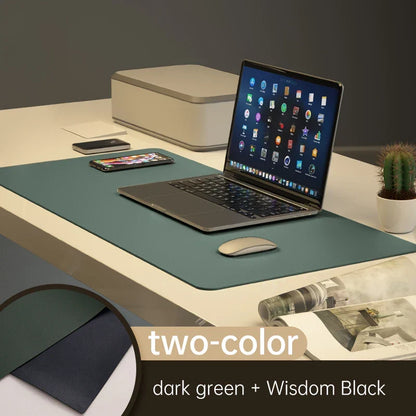 Skanto | Large Waterproof PU Leather Gaming Mouse Pad & Desk Mat