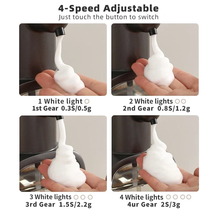 BowLift | Automatic Soap Dispenser Foamello | Wall Mounted | 500 ml | Rechargeable & Touchless | Sensor Activated Foam Function