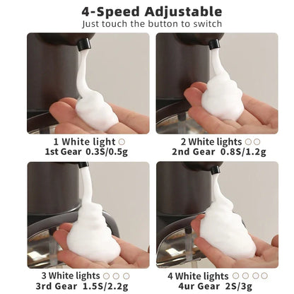 BowLift | Automatic Soap Dispenser Foamello | Wall Mounted | 500 ml | Rechargeable & Touchless | Sensor Activated Foam Function