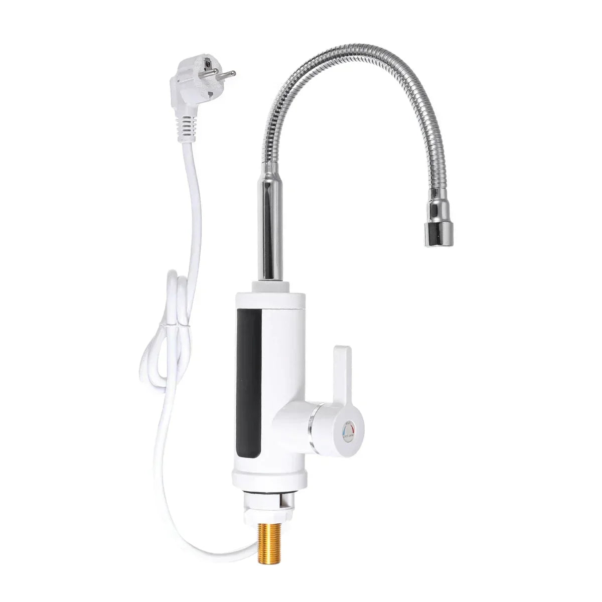 Skanto | FlowHeat 3000W Instant Hot Water Kitchen Faucet – Electric Mixer Tap with Temperature Display