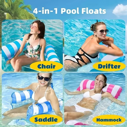 BowLift | Inflatable Pool Float Hammock for Adults – Comfortable Water Lounger for Summer Relaxation