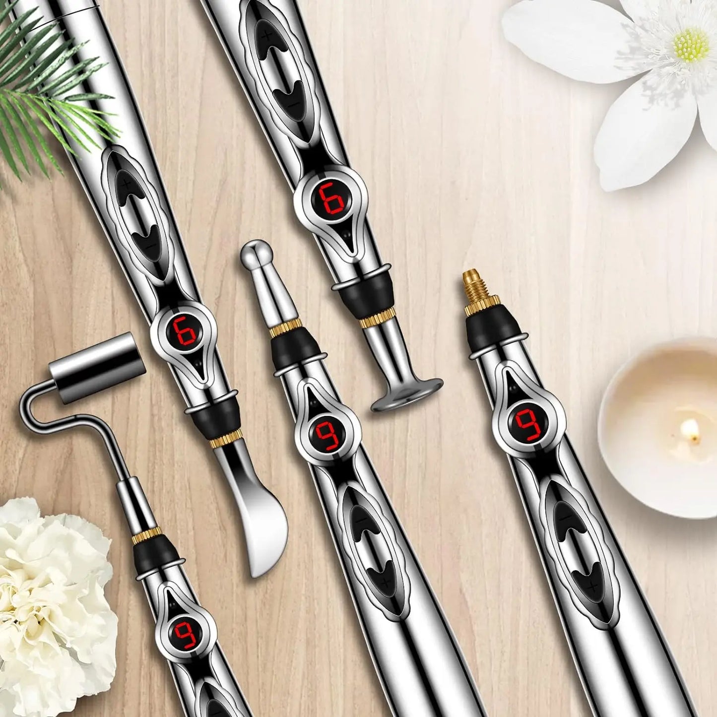 BowLift | Multifunctional Acupuncture Massage Pen - 5 Heads
