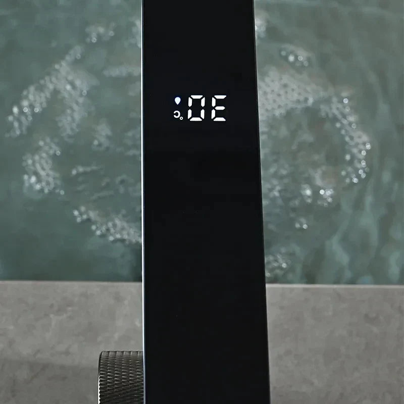 Skanto | LED Faucet with Digital Temperature Display and Hot-Cold Mix Function
