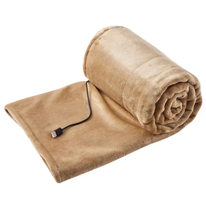 Skanto | HeatEase USB Heated Blanket – Portable Warm Throw with 3 Heat Levels
