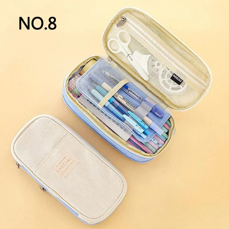 Skanto | Double Layer Pencil Case