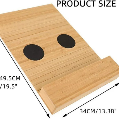 Minimalist Bamboo Sofa Armrest Organizer | Karnz
