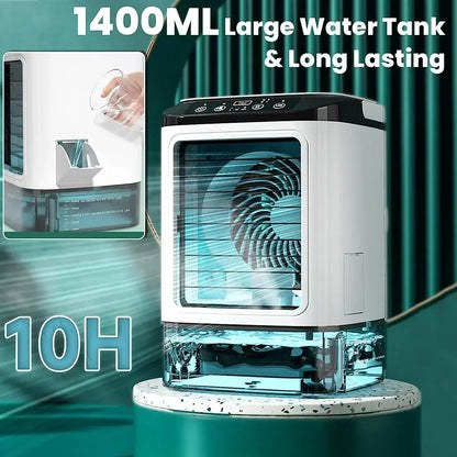 Norvo | Ultrasonic Atomization Dual Spray Portable Air Conditioner