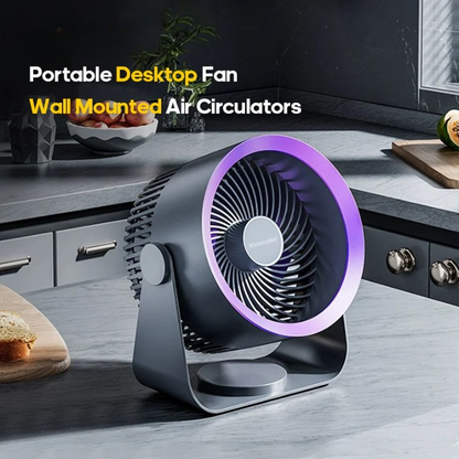BowLift | Multifunctional Electric Fan Circulator with 4000mAh Battery – AirFlex