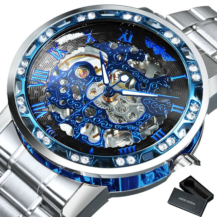 BowLift | Luminous Mechanical Titan Skeleton Watch