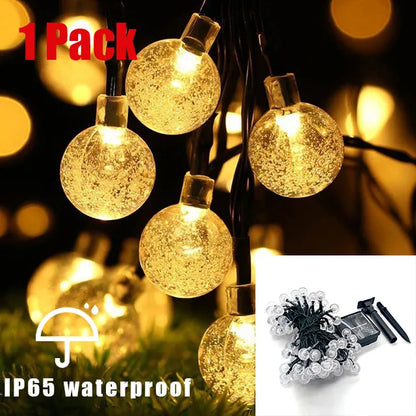 Sandsberg | Solar LED String Lights | Waterproof Outdoor Lighting | 100 LEDs