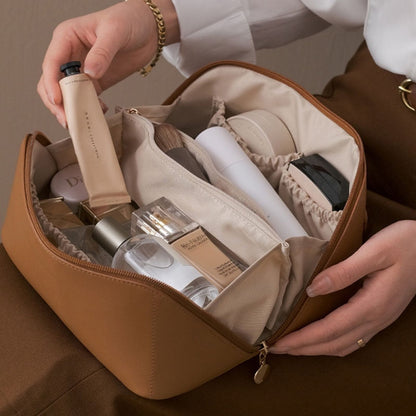 Skanto | Elegant Large Capacity Travel Cosmetic Bag