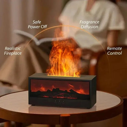 Fireplace Flame Mist Humidifier | Skanto