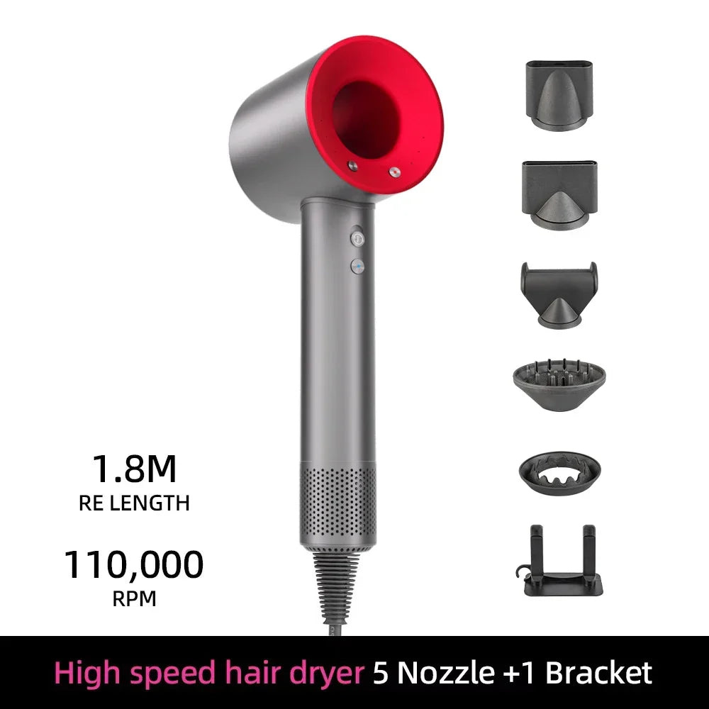Skanto | Ion Hair Dryer | 200 Million Negative Ions | Intelligent Temperature Control | 110,000 RPM