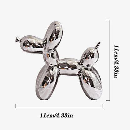 BowLift | – Small dog sculpture made of balloons