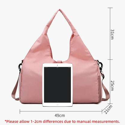 BowLift | Women Gym Handbag With Shoe Compartment