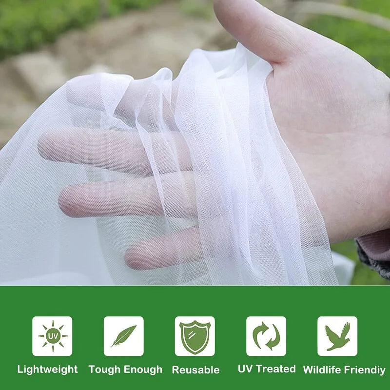 BowLift | Naturaviso Garden Net Insect Protection | UV-resistant & Tear-resistant | Plant Protection Net against Pests & Birds