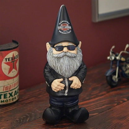 BowLift | Charming Locomotive Gnome Garden Ornament