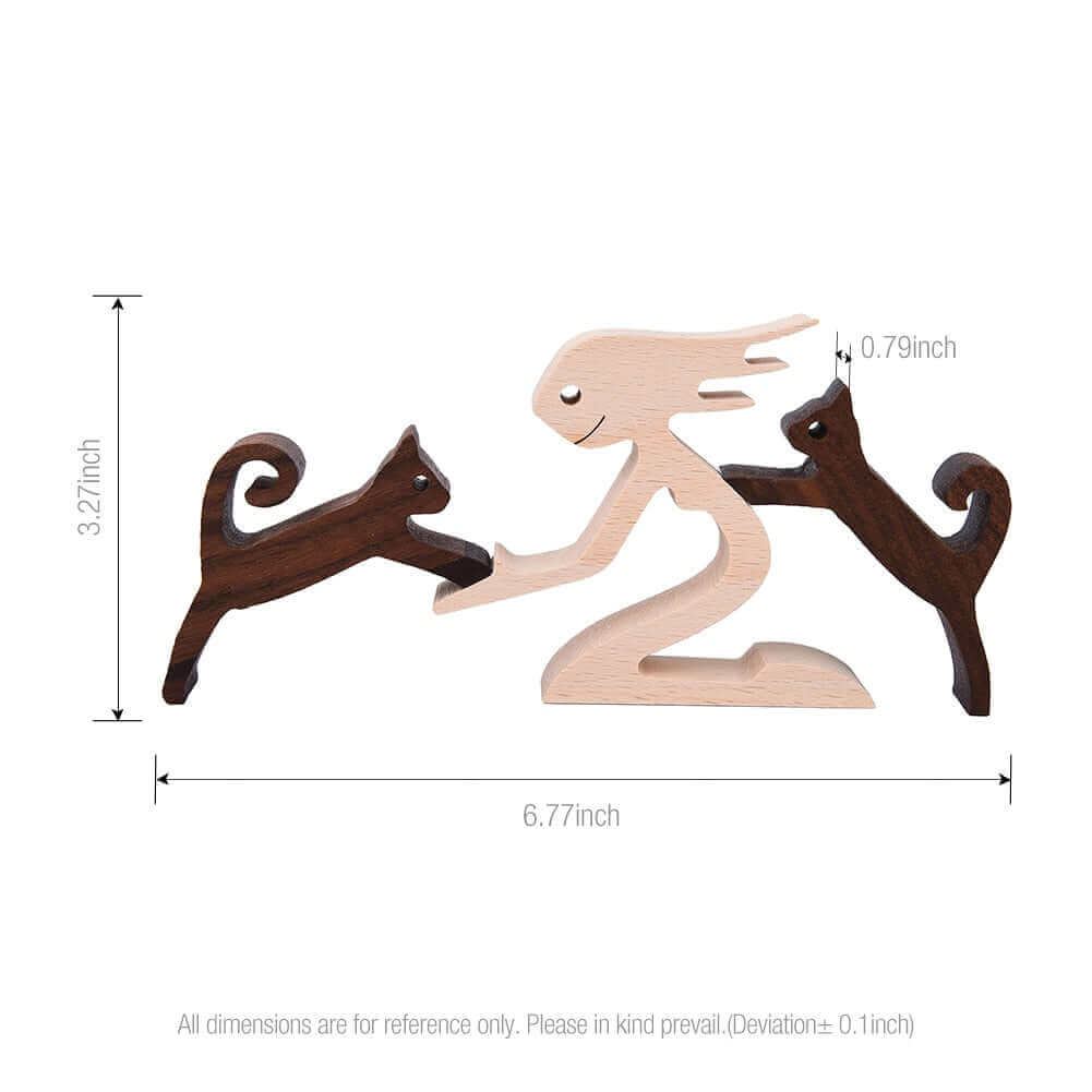 Skanto | Danish Wood Animal Ornaments