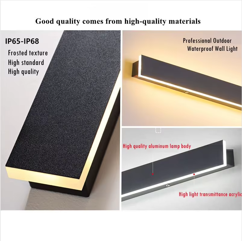Skanto | Elegant Outdoor Waterproof LED Wall Lamp