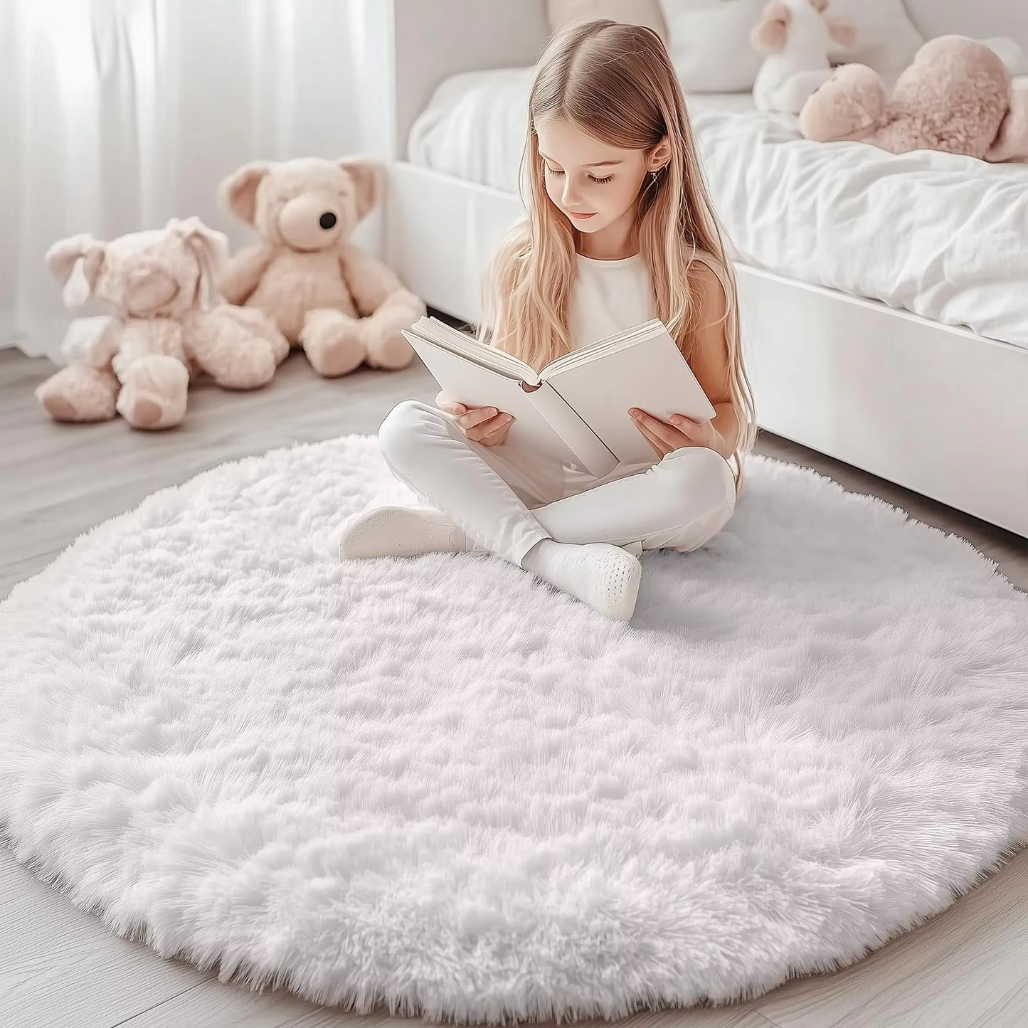 Frendorf | Round Shag Rug 150 cm