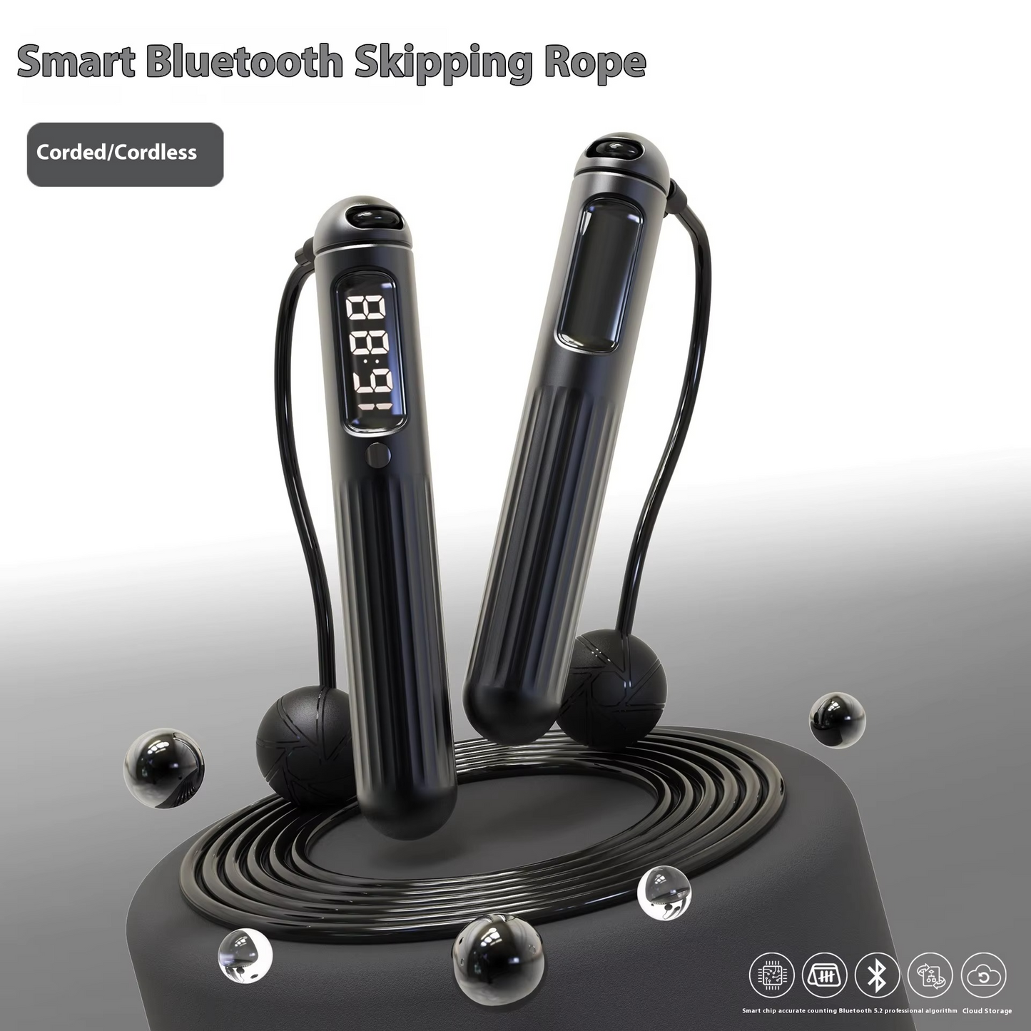 BowLift | Smart Jump Rope – Cordless Fitness with Real-Time Tracking