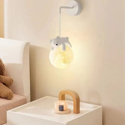 MoonGlow Light - Stylish LED Wall Lamp for Rooms Skanto